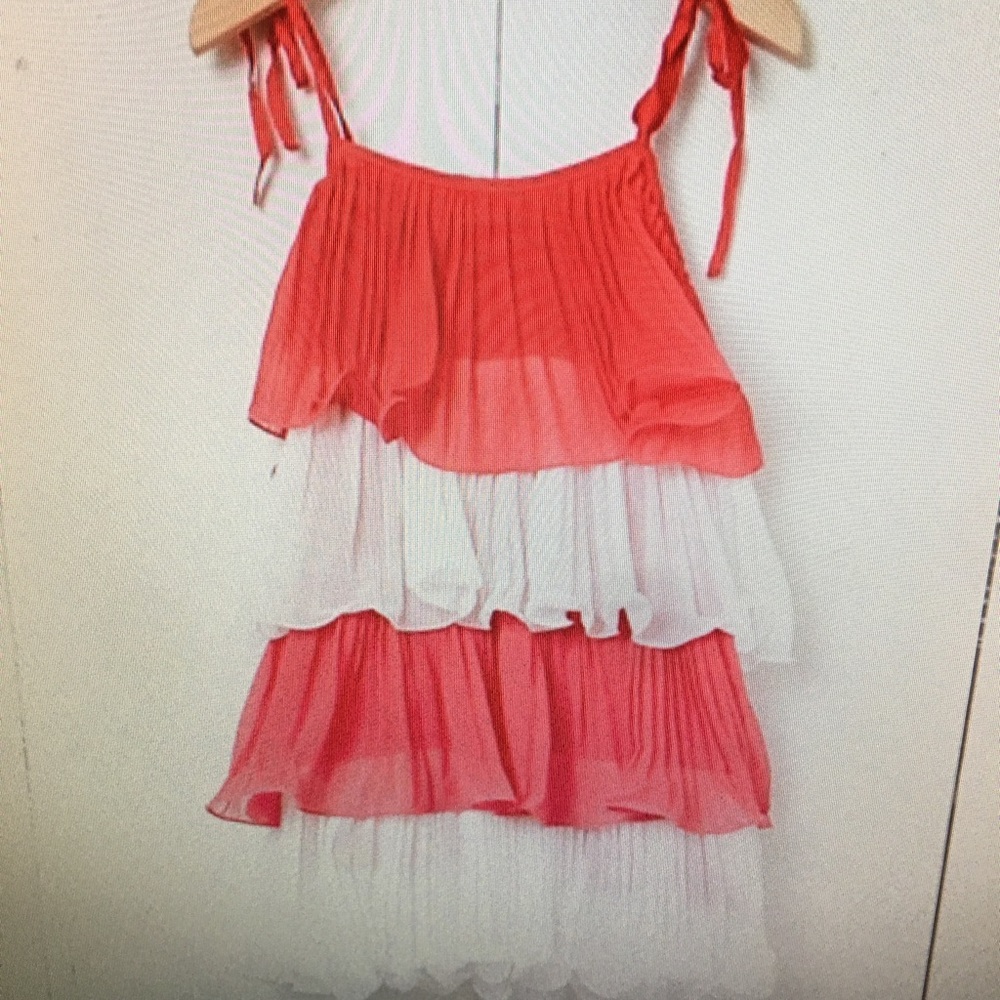 NWT Little Girls COMFY Ruffle Layered Dress ❤️ - Picture 7 of 8